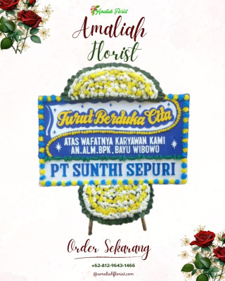 Papan Bunga Duka di Tarup