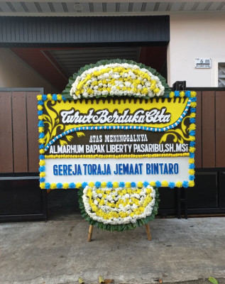 Papan Bunga Duka di Tarup