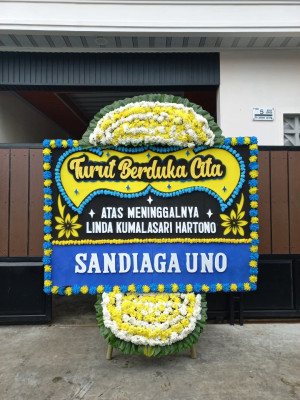 Papan Bunga Duka di Tarup