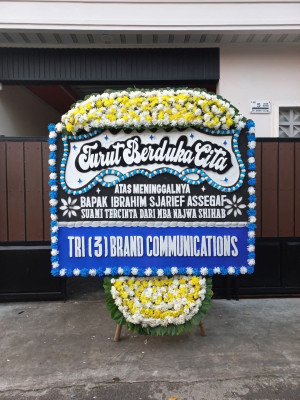 Papan Bunga Duka di Tarup
